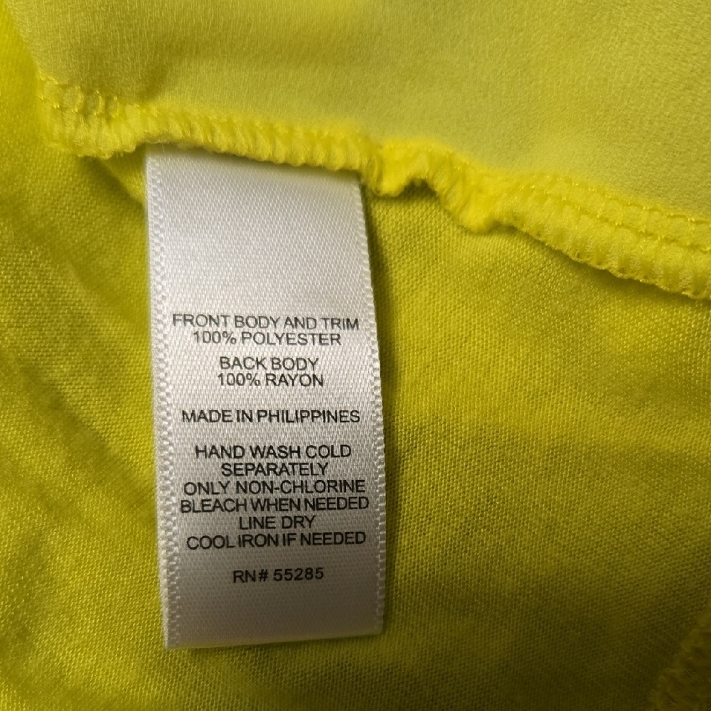 💥LAST CHANCE💥 Express Yellow Tank Top with Racerback Style - Picture 4 of 4